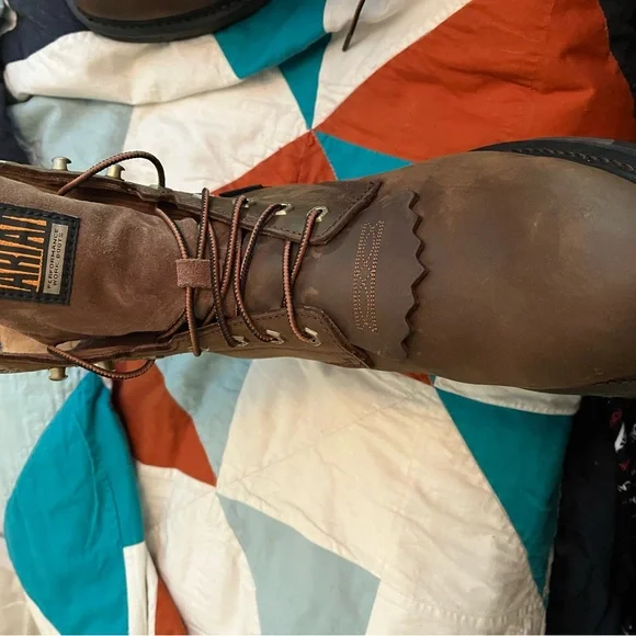 Ariat Men's Dark Brown Lace-Up Boots